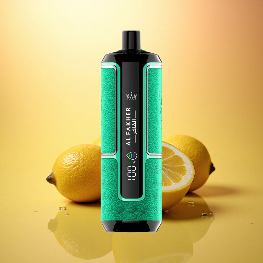 Al Fakher Crown Bar 15K Hypermax Lemon Lime 22ml 600mAh Direct-to-Lung