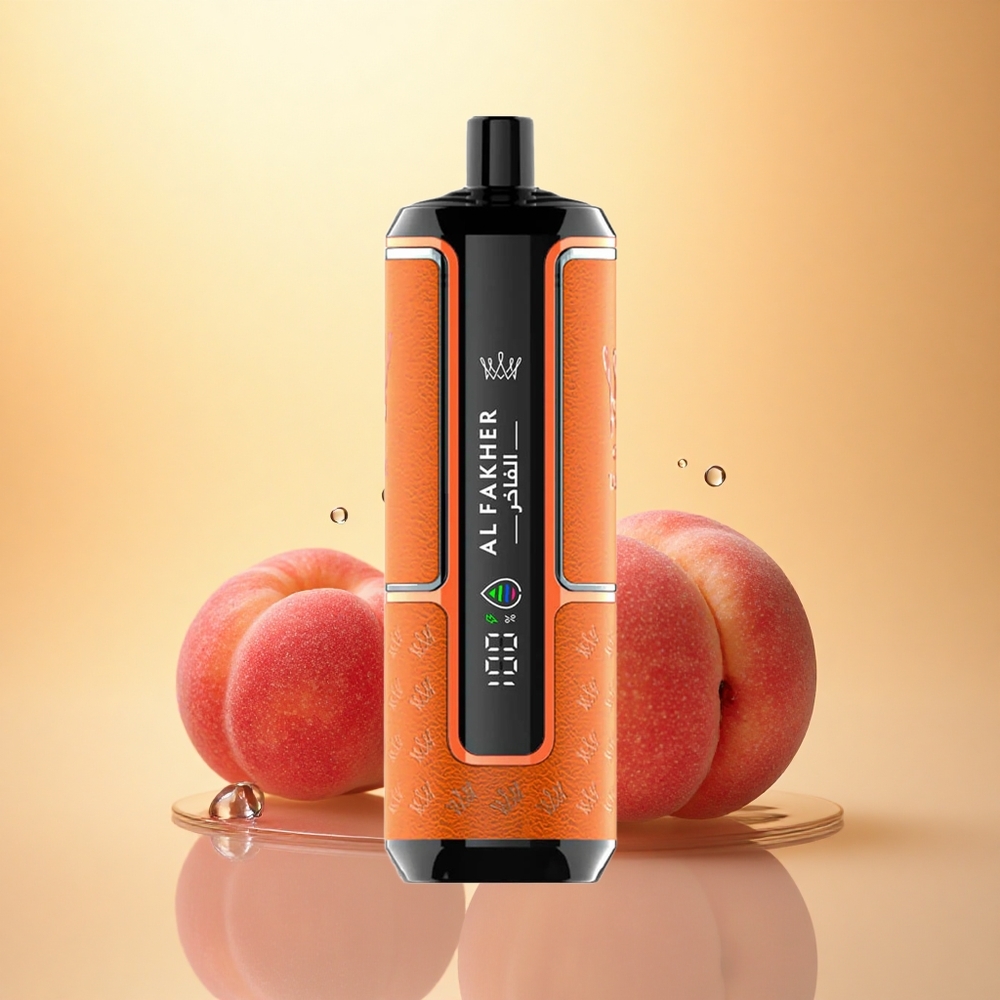 Al Fakher Crown Bar 15K Hypermax Peach Ice 22ml 600mAh DTL