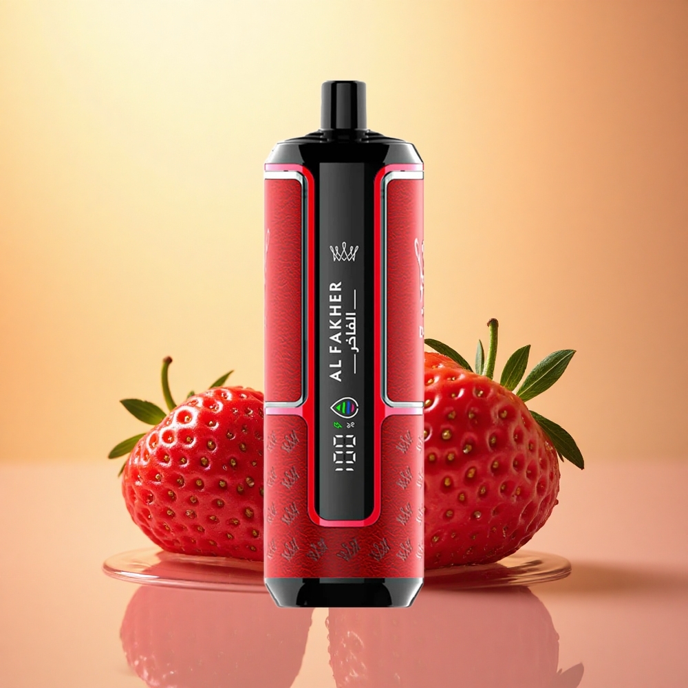 Al Fakher Crown Bar 15K Hypermax Strawberry Punch 22ml 600mAh Nicotine 6mg