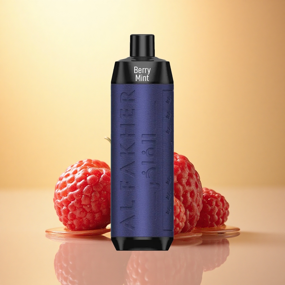 Al Fakher Crown Bar 8000 Crystal Berry Mint 600mAh USB-C 5mg Nicotine
