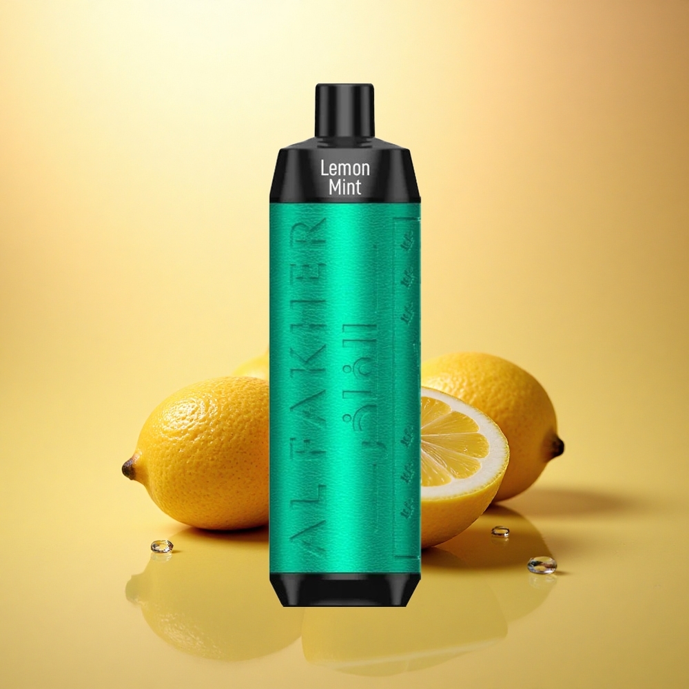 Al Fakher Crown Bar 8000 Crystal Lemon Mint 600mAh 18ml 5mg Nicotine