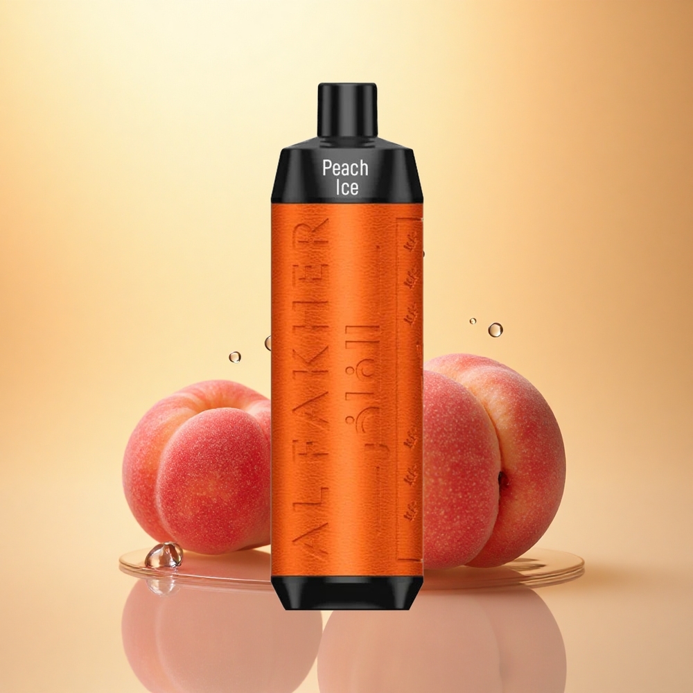 Al Fakher Crown Bar 8000 Crystal Peach Ice 600mAh 18ml