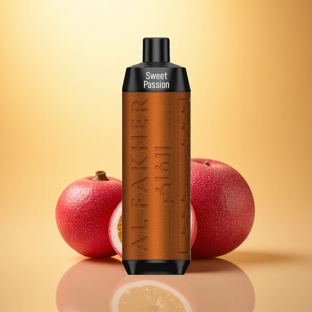 Al Fakher Crown Bar 8000 Crystal Sweet Passionfruit 600mAh 18mL 5mg Nicotine