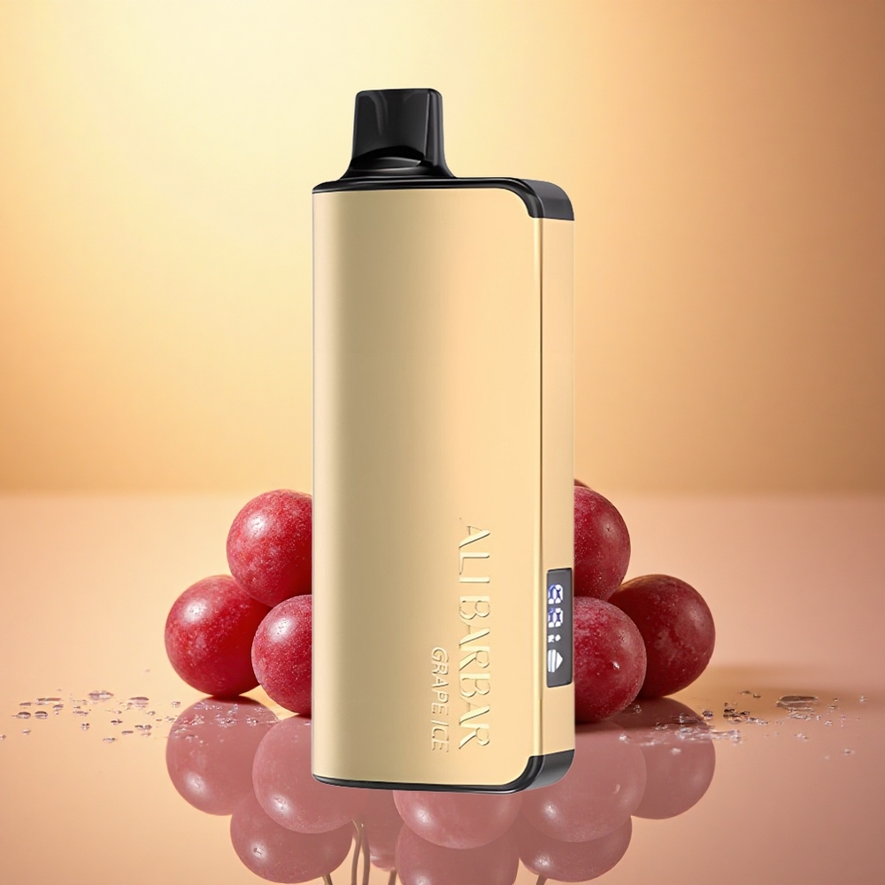 Alibarbar Ingot 9000 Puffs Grape Ice 2350mAh Non Rechargeable