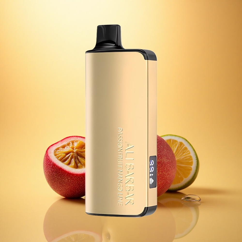 Alibarbar Ingot 9000 Puffs Passionfruit Mango Lime 2350mAh 22ml Non Rechargeable