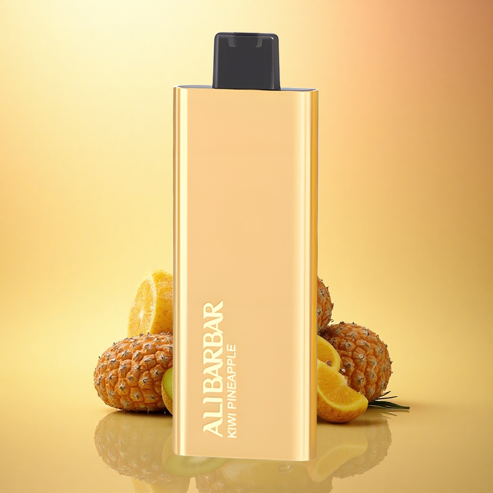 Alibarbar Pandora 7000 Puffs Kiwi Pineapple Disposable Vape 17ml 1.0 Ohm