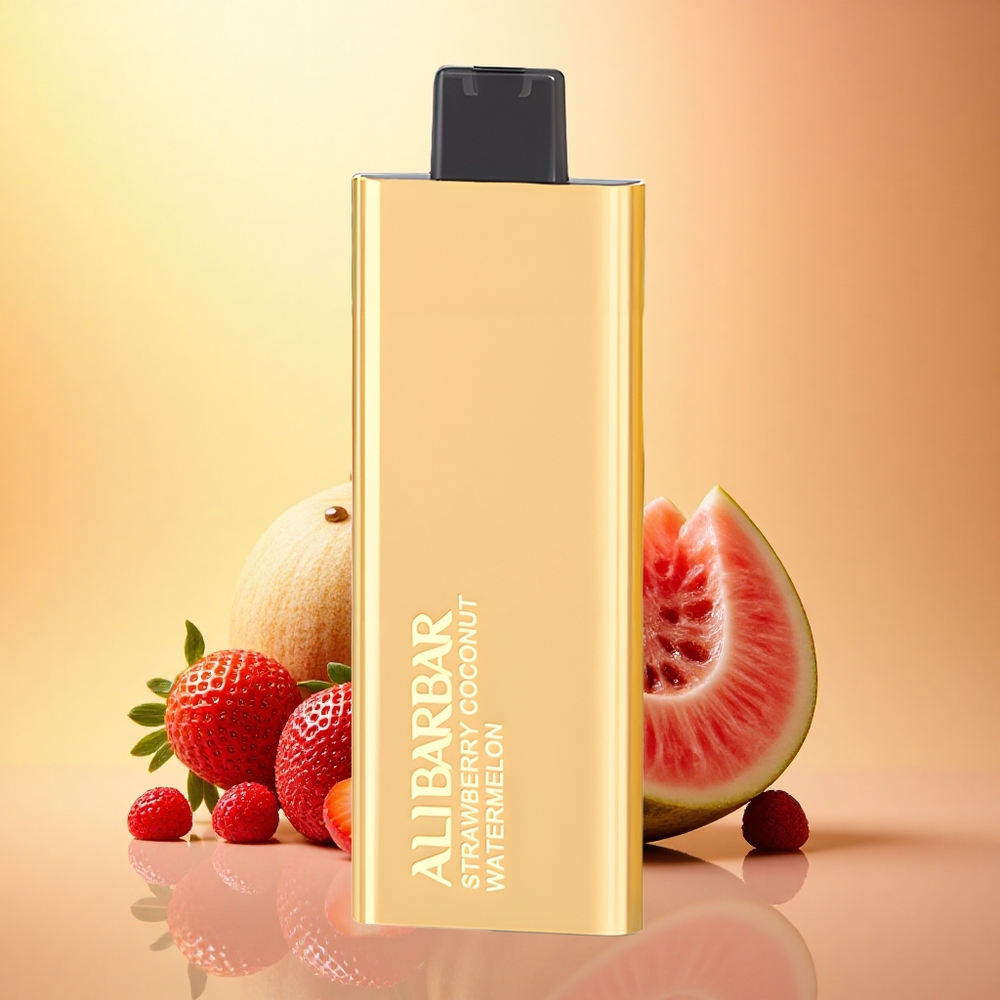 Alibarbar Pandora 7000 Puffs Strawberry Coconut Watermelon 17ml Disposable Vape
