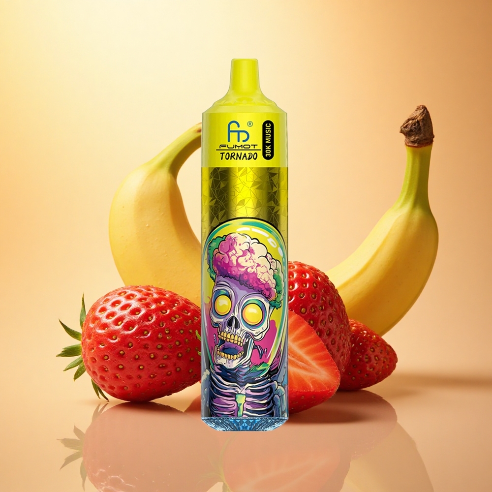 Fumot Randm Tornado 30000 Puffs Banana Strawberry 30mL 600mAh