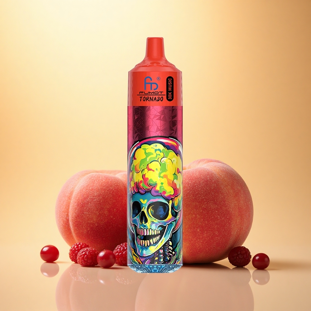 Fumot Randm Tornado 30000 Puffs Peach Berries Mesh 600mAh Nicotine 5%
