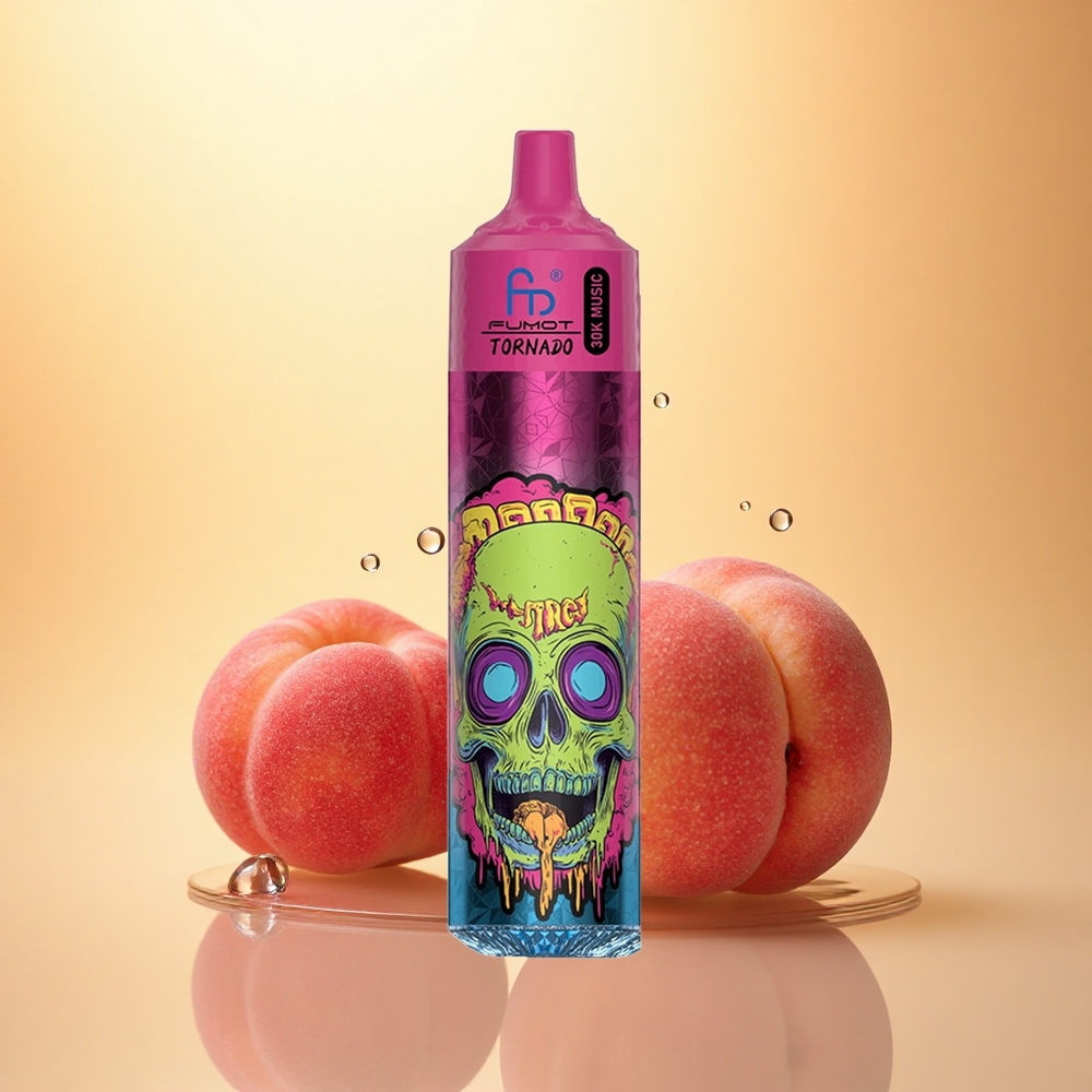 Fumot Randm Tornado 30000 Puffs Peach Ice 30mL 5% Nicotine 600mAh