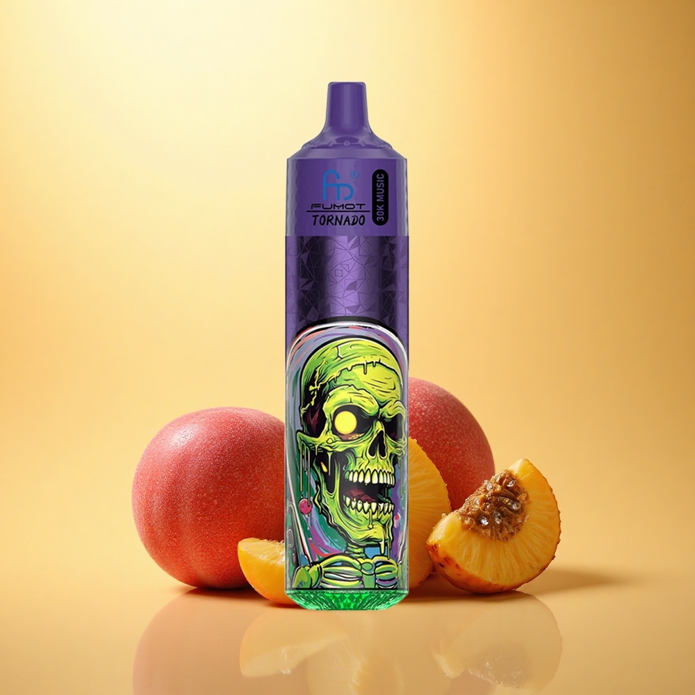 Fumot Randm Tornado 30000 Puffs Peach Mango Pineapple 30mL 5% Nicotine 600mAh