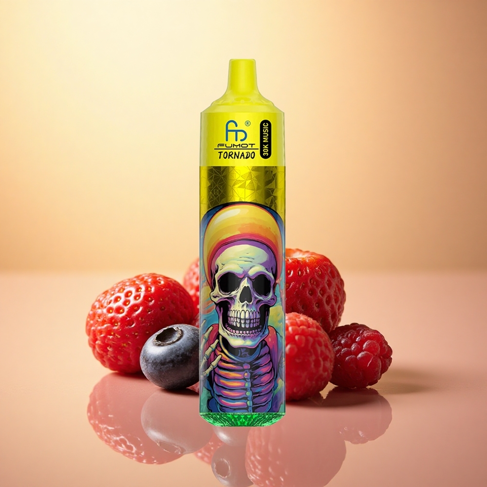 Fumot Randm Tornado 30000 Puffs Strawberry Blueberry Raspberry 30mL 5% Nicotine 600mAh