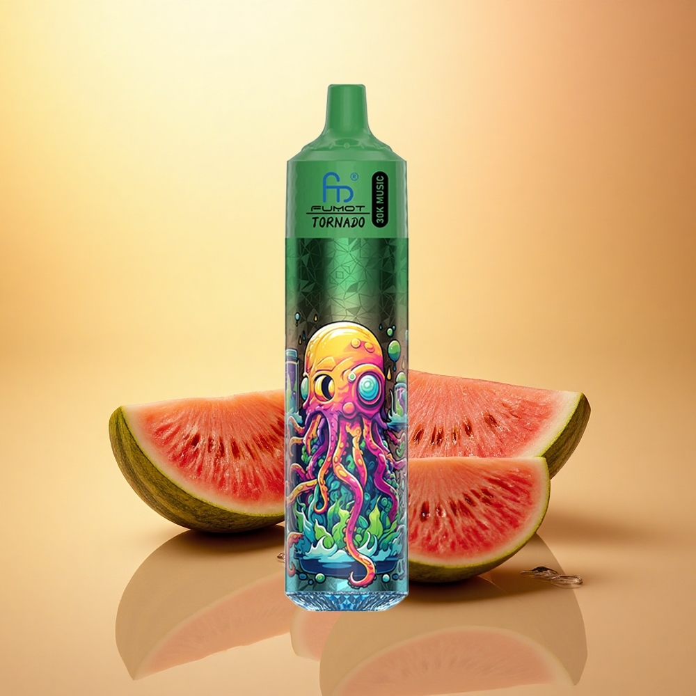 Fumot Randm Tornado 30000 Puffs Watermelon Cantaloupe 30mL 5% Nicotine 600mAh