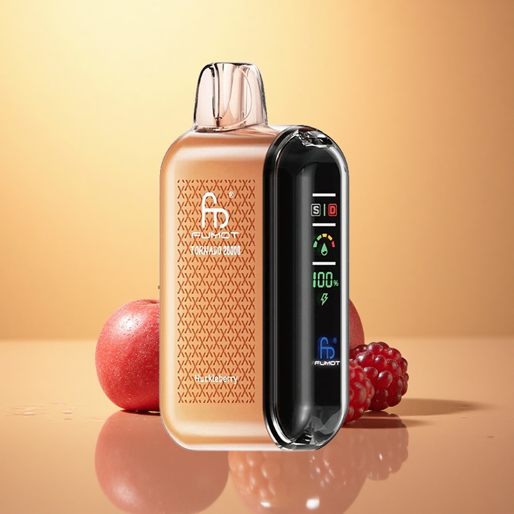 Fumot Tornado 20000 Puffs Huckleberry Dual Mesh 850mAh Nicotine 2%