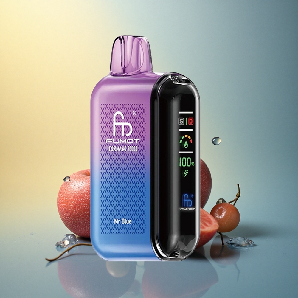 Fumot Tornado 20000 Puffs Mr Blue Dual Mesh 20ml 850mAh