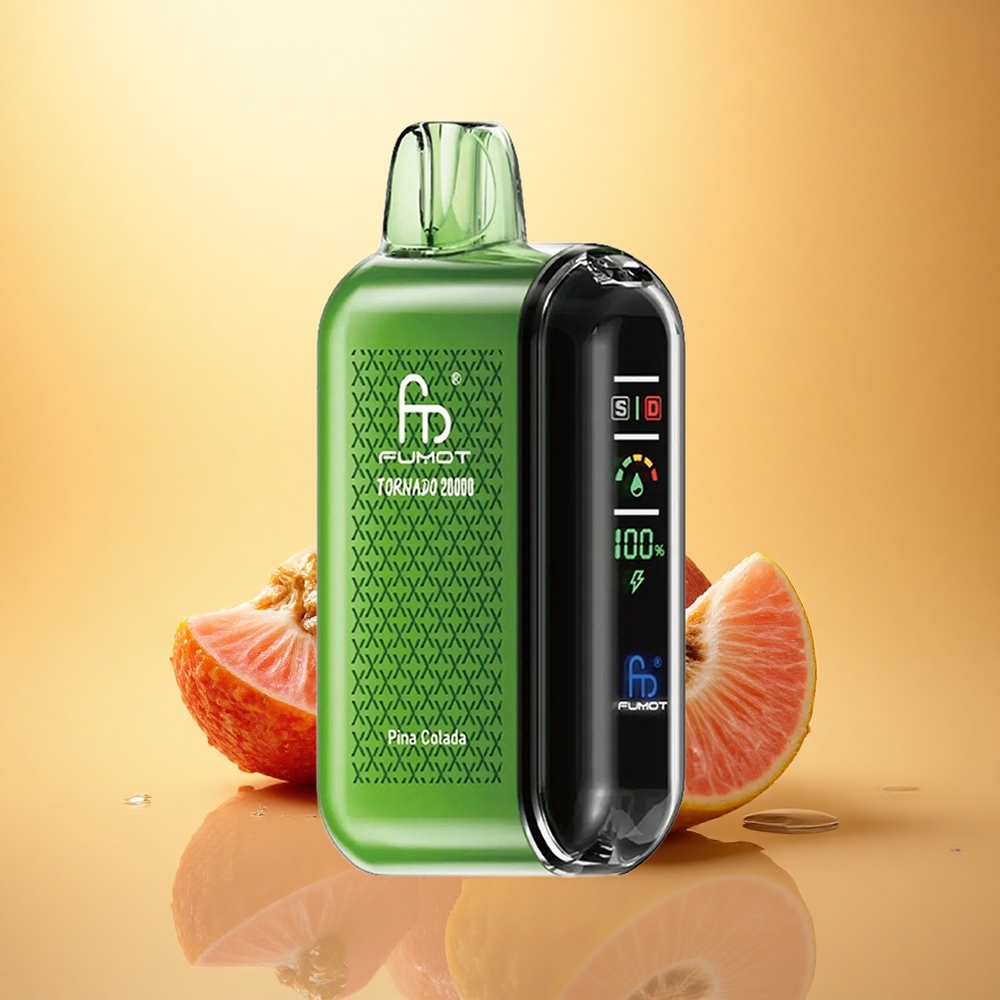 Fumot Tornado 20000 Puffs Pina Colada Dual Mesh 20ml 850mAh