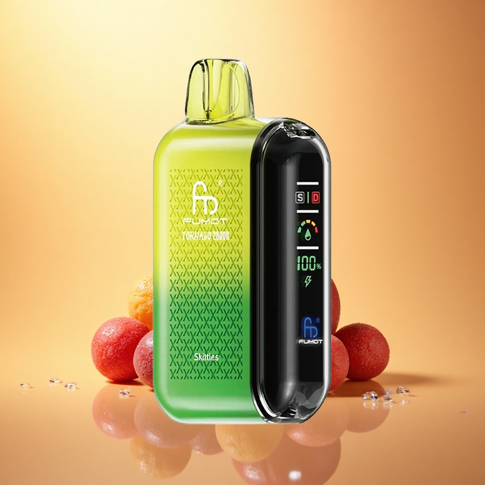 Fumot Tornado 20000 Puffs Skittles Dual Mesh 850mAh 2% Nicotine