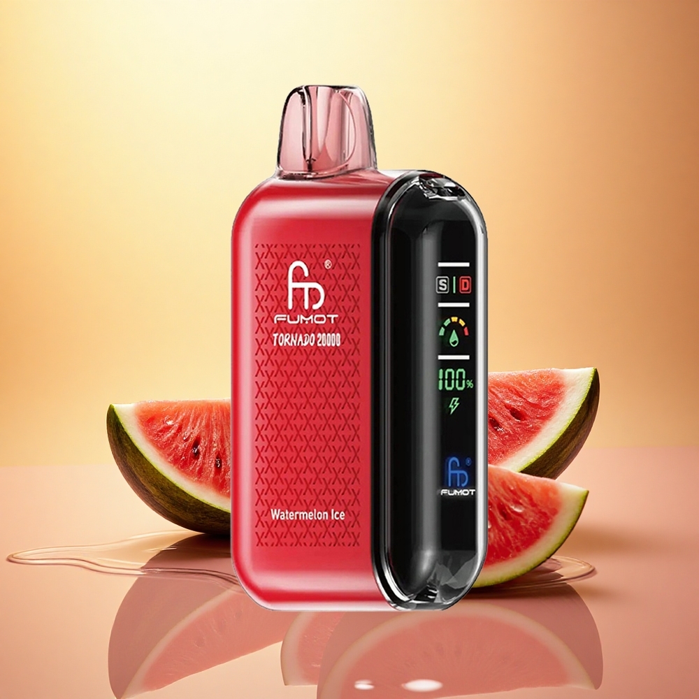 Fumot Tornado 20000 Puffs Watermelon Ice Dual Mesh 20ml 850mAh
