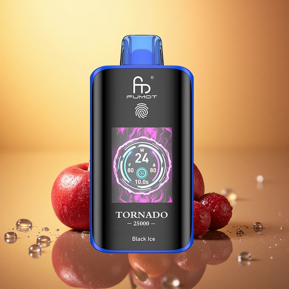 Fumot Tornado 25000 Puffs Black Ice 700mAh 20ml Nicotine