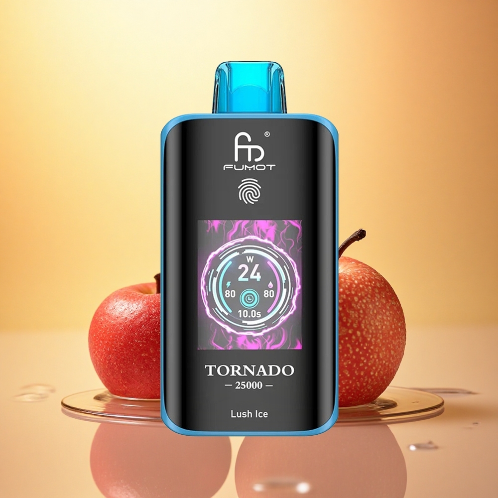 Fumot Tornado 25000 Puffs Lush Ice HD Screen 700mAh