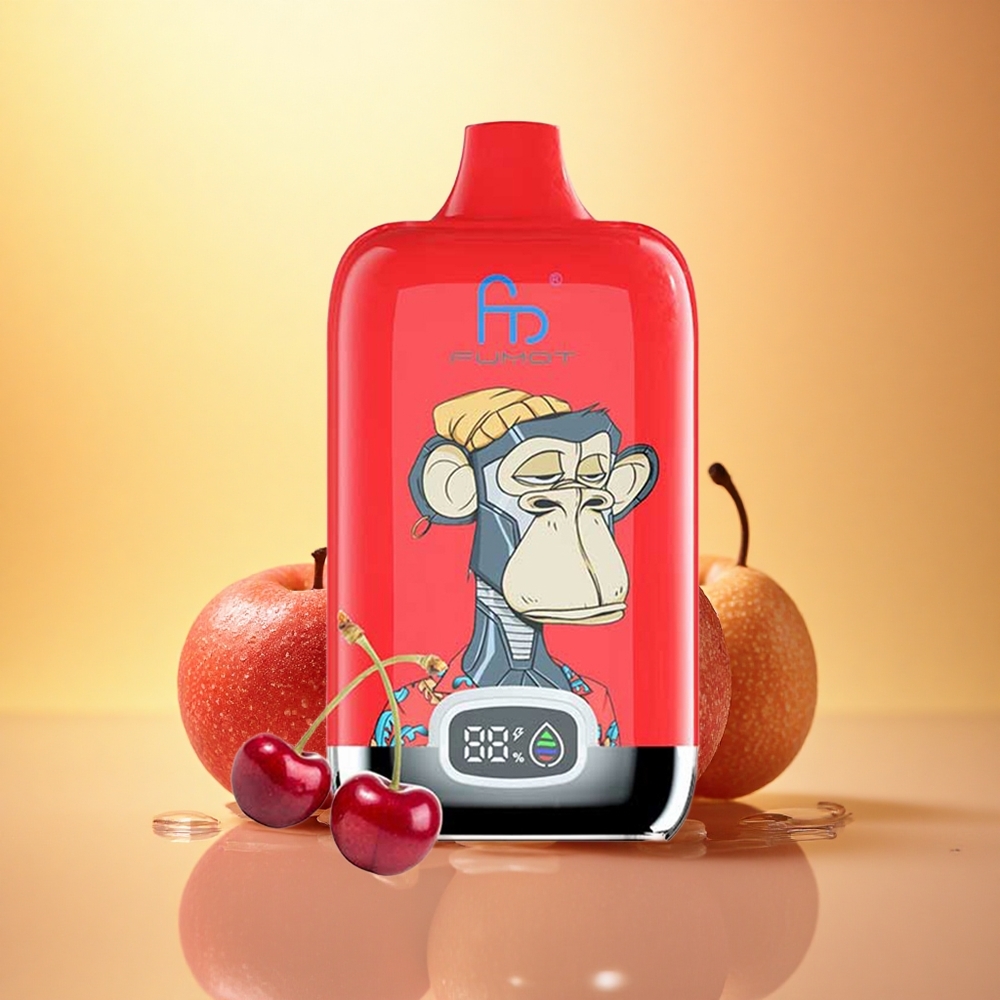 Fumot Tornado Digital Box 12000 Puffs Ice Pop Mesh Coil 550mAh