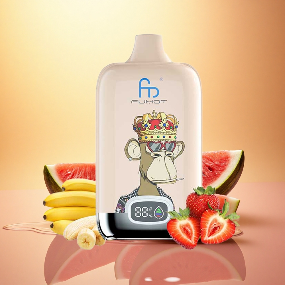 Fumot Tornado Digital Box 12000 Puffs Watermelon Ice 550mAh Mesh