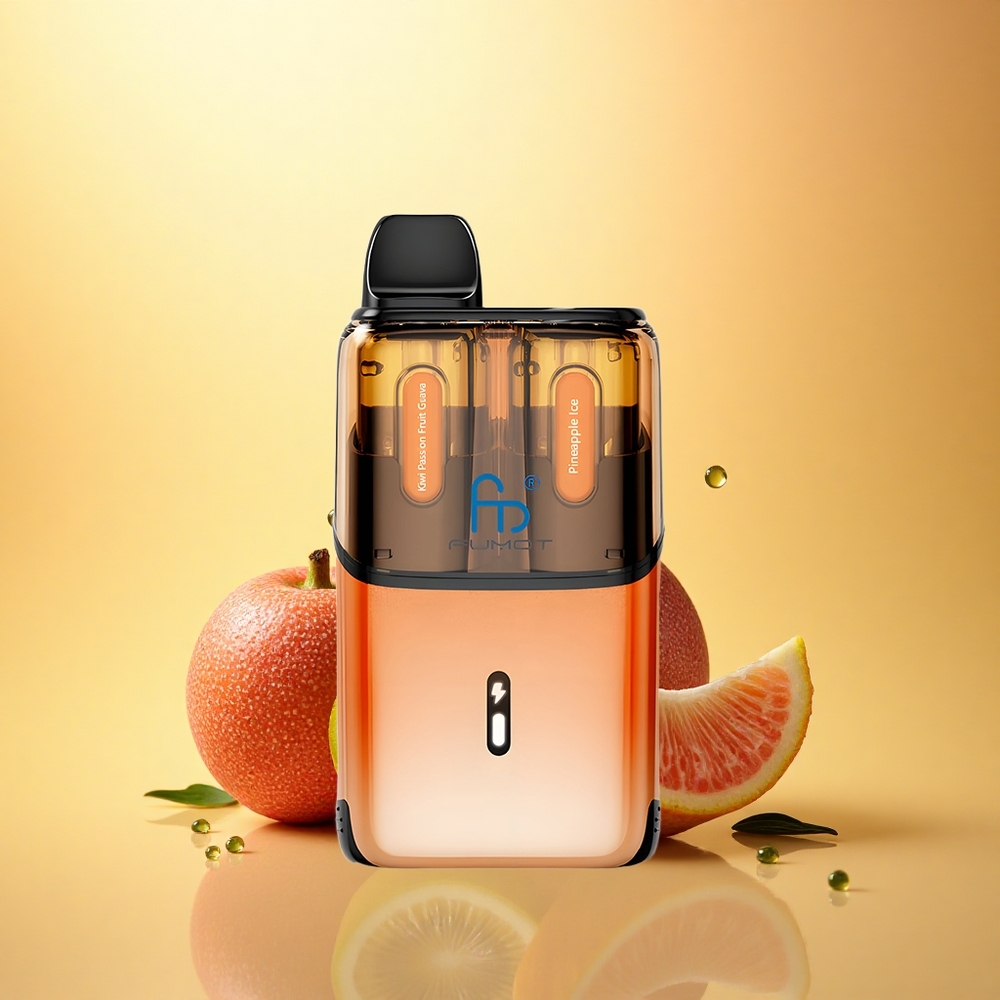 Fumot Ultra T32000 Puffs Kiwi Passion Fruit Guava - Pineapple Ice with 800mAh Battery and 20mg Nicotine