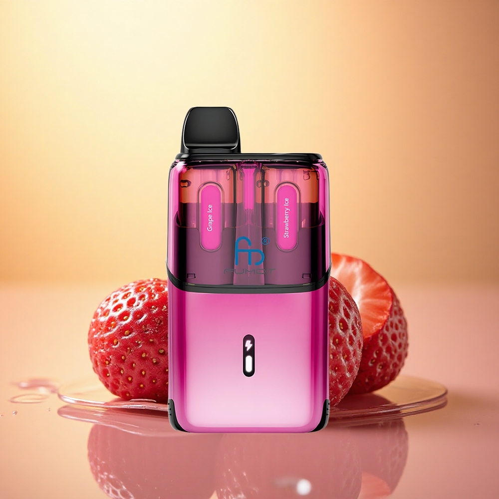 Fumot Ultra T32000 Puffs Strawberry Ice - Grape Ice 20mg Nicotine 800mAh