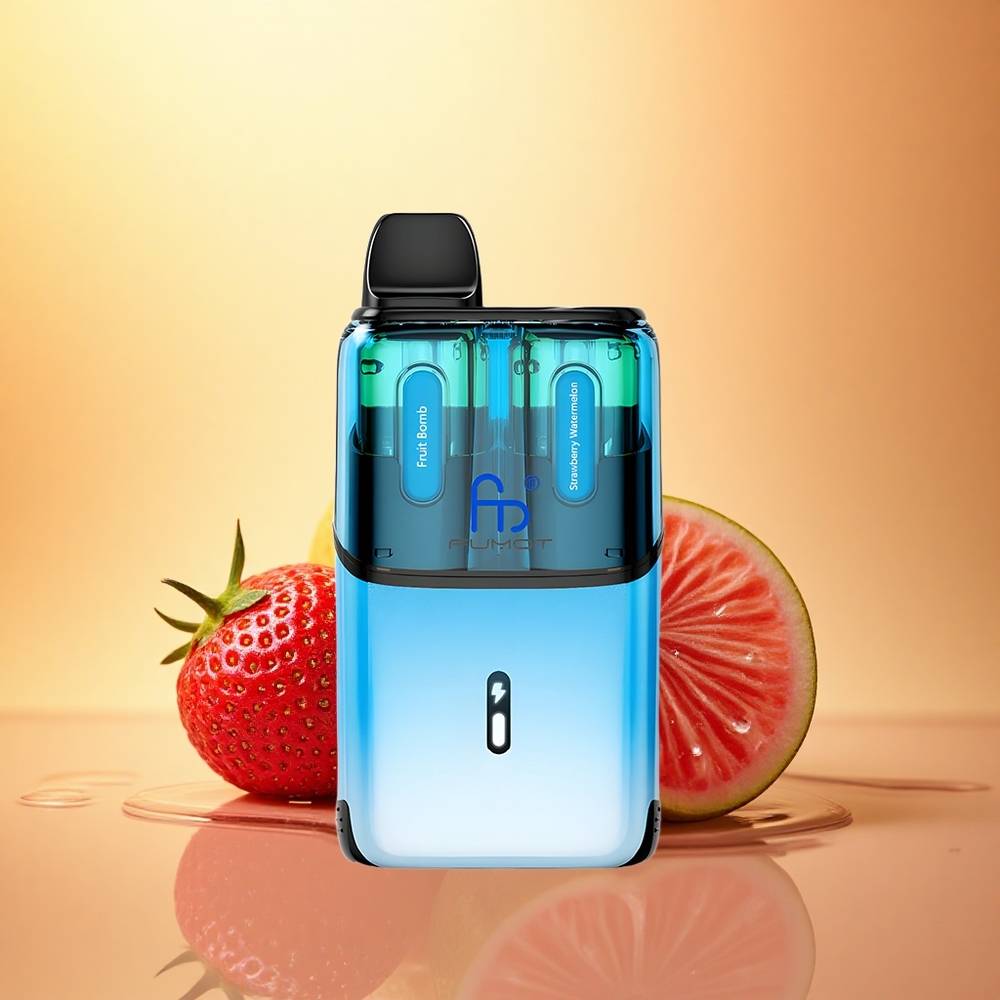 Fumot Ultra T32000 Puffs Strawberry Watermelon Dual Mesh 800mAh