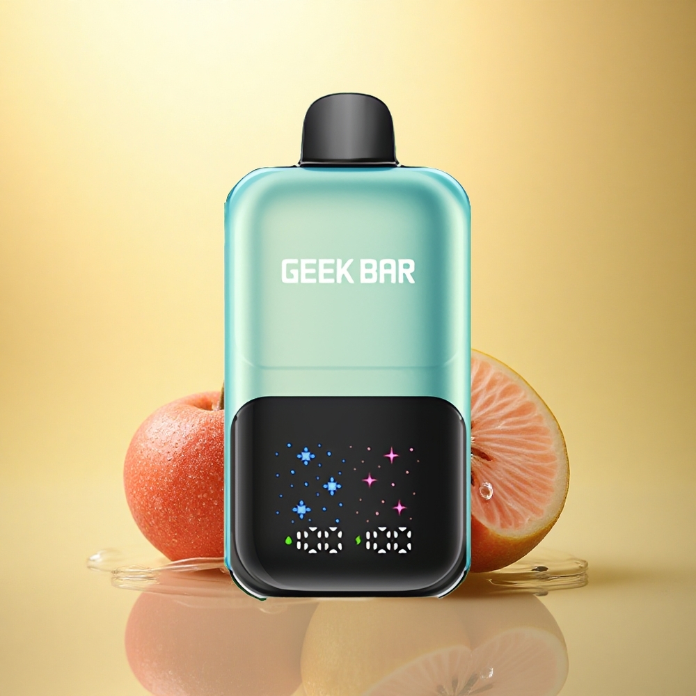GEEK BAR 2GO 20ml 50000 Puffs Cool Mint Ice 20mL Dual Tank 5% Nicotine Rechargeable