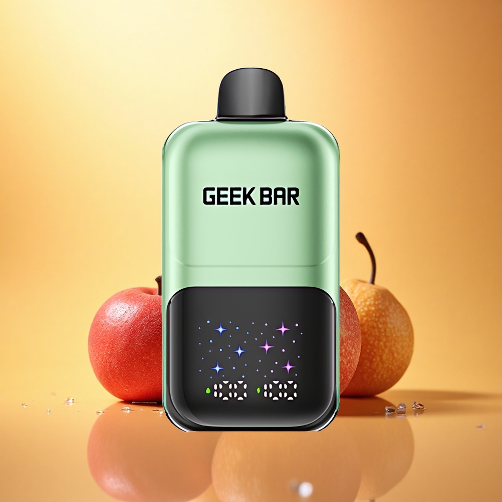GEEK BAR 2GO 20ml 50000 Puffs Sour Candy & Sour Fruits Dual Tank 20mL 5% Nicotine Rechargeable