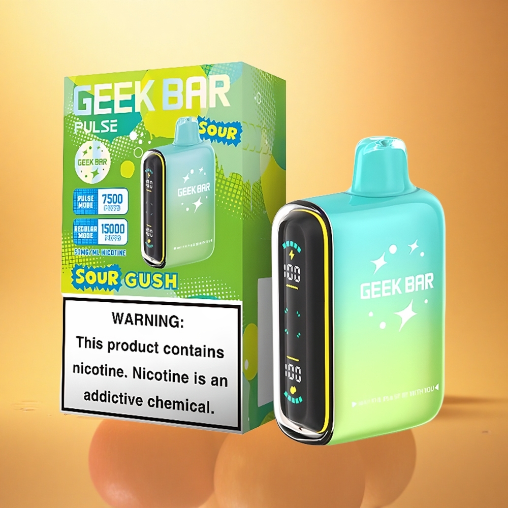 GEEK BAR Pulse 15000 Puffs Sour Edition 16ML 5% Nicotine 650mAh