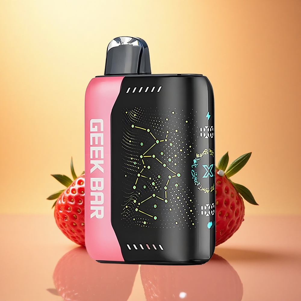 GEEK BAR Pulse X 25000 Puffs Zero Nicotine Curved Screen Dual Mesh