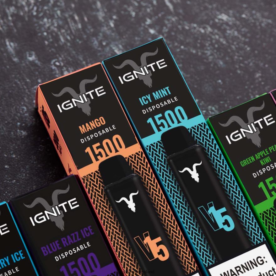 IGNITE Disposable Vape Review - IGNITE V15 Vape Pen 10-Pack Cherry Ice 486FD698