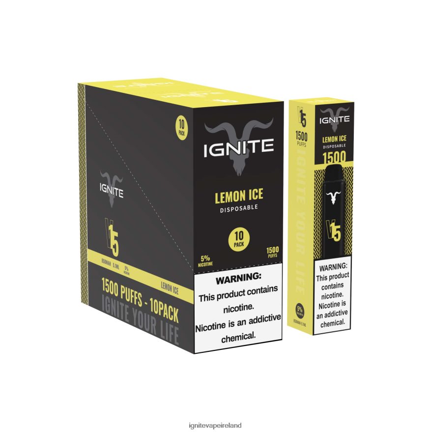IGNITE Disposable Vape Review - IGNITE V15 Vape Pen 10-Pack Cherry Ice 486FD698