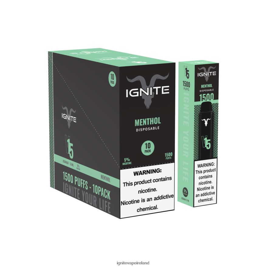 IGNITE Disposable Vape Review - IGNITE V15 Vape Pen 10-Pack Cherry Ice 486FD698