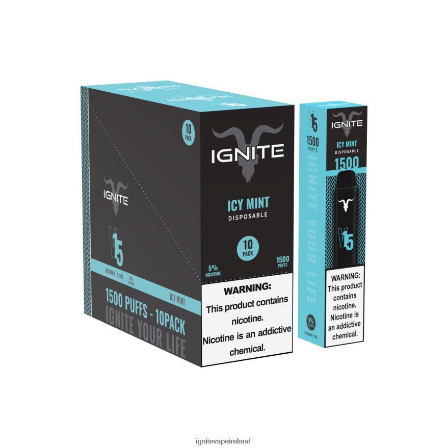 IGNITE Disposable Vape Review - IGNITE V15 Vape Pen 10-Pack Cherry Ice 486FD698
