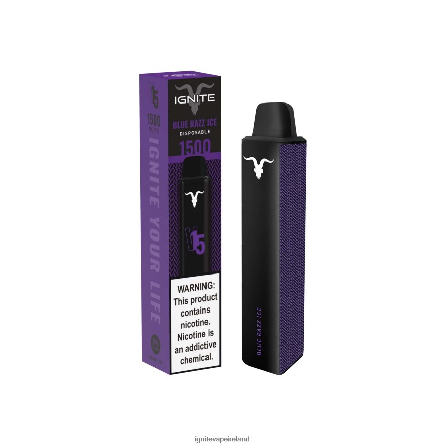 IGNITE Vape Shop - IGNITE V15 Vape Pen Strawberry Guava Ice 486FD6116