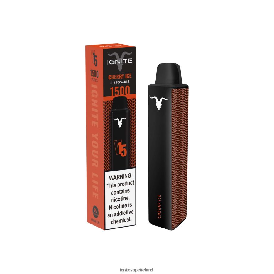 IGNITE Vape Shop - IGNITE V15 Vape Pen Strawberry Guava Ice 486FD6116