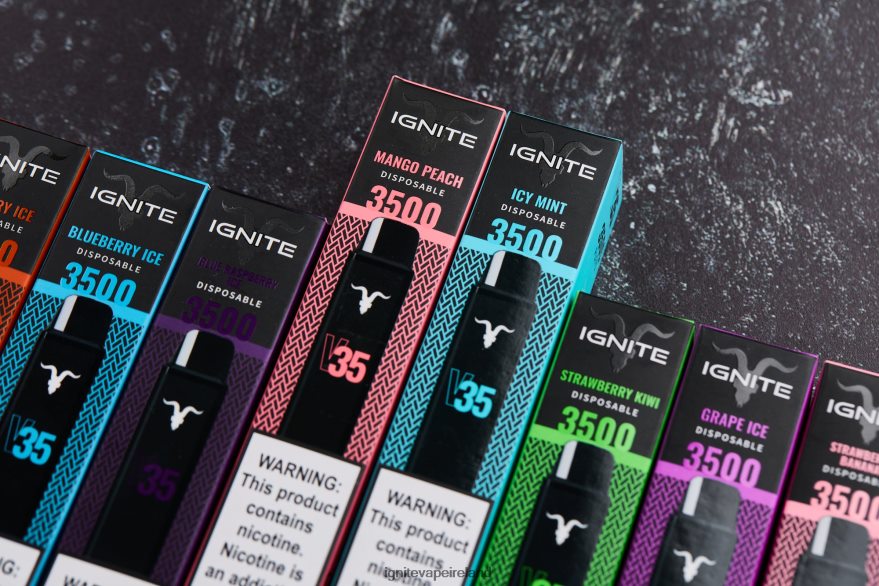IGNITE Flavors - IGNITE V35 Vape Pen 10-Pack Watermelon Apple Ice 486FD6129