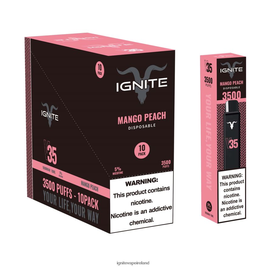 IGNITE Flavors - IGNITE V35 Vape Pen 10-Pack Watermelon Apple Ice 486FD6129
