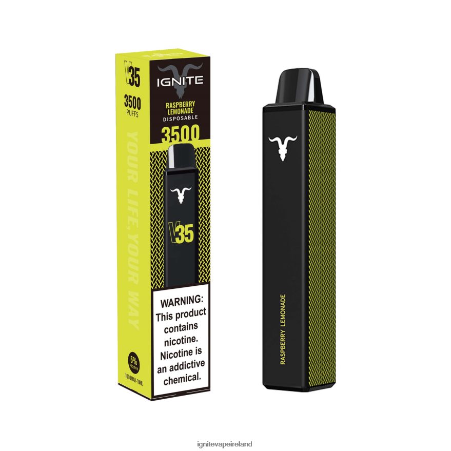 IGNITE Vape Shop - IGNITE V35 Vape Pen Raspberry Lemonade 486FD6136