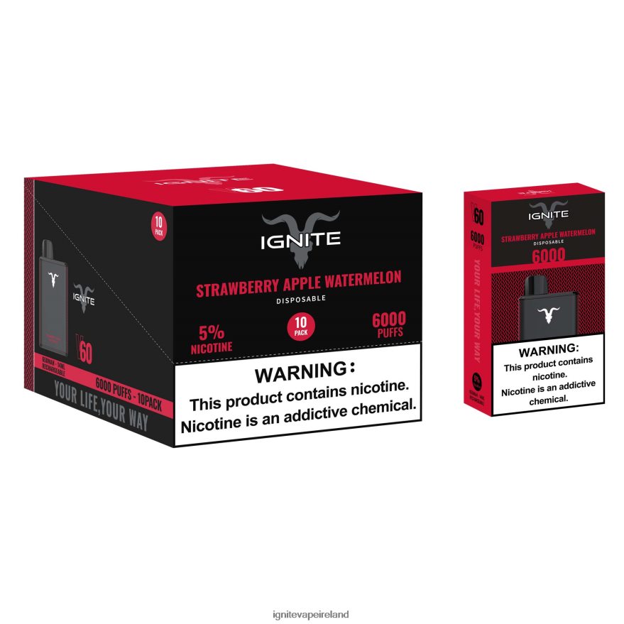 Best IGNITE Flavors - IGNITE V60 Vape Pen 10-Pack Icy Mint 486FD620