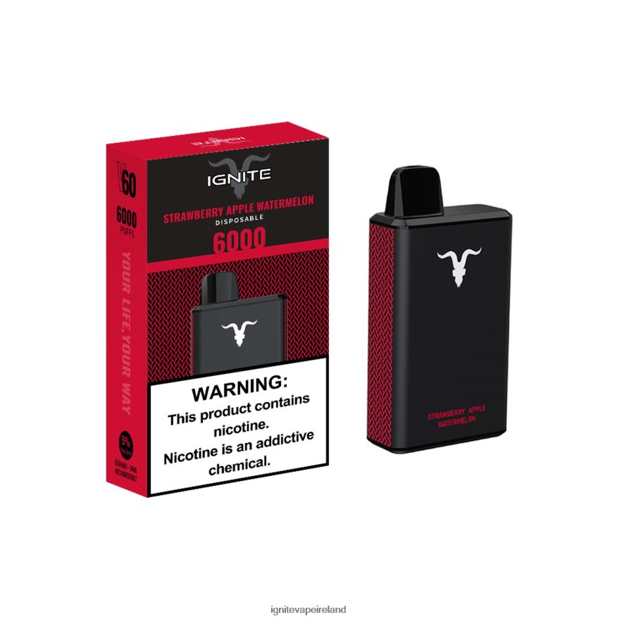 IGNITE Flavors - IGNITE V60 Vape Pen Watermelon Apple Ice 486FD639