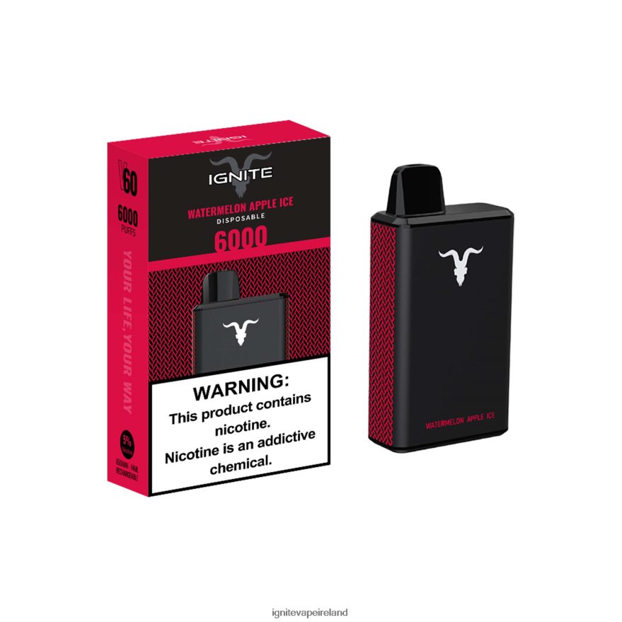 IGNITE Flavors - IGNITE V60 Vape Pen Watermelon Apple Ice 486FD639