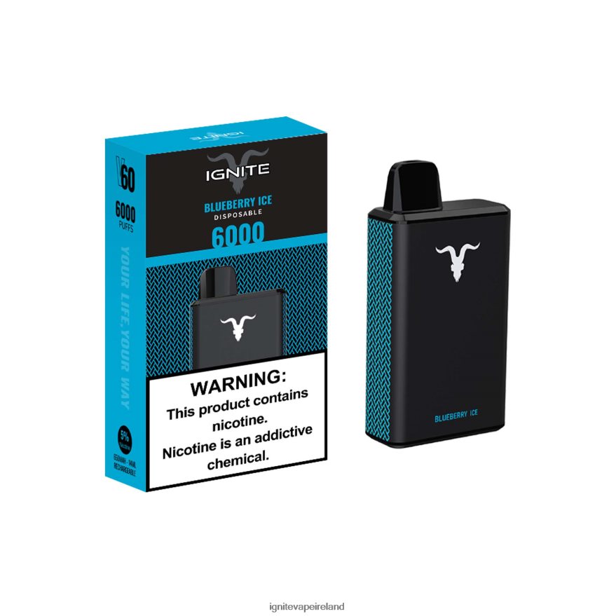 IGNITE Flavors - IGNITE V60 Vape Pen Watermelon Apple Ice 486FD639