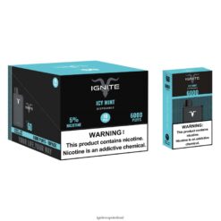 Best IGNITE Flavors - IGNITE V60 Vape Pen 10-Pack Icy Mint 486FD620