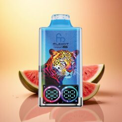 Fumot Leopard 40K Puffs Watermelon Bubblegum 5% Nicotine 700mAh Dual Mesh