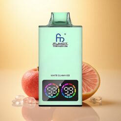 Fumot Tornado 35000 Puffs White Gummy Ice Dual Mesh USB-C 700mAh