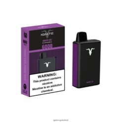 IGNITE Vape Ireland - IGNITE V60 Vape Pen Grape Ice 486FD632